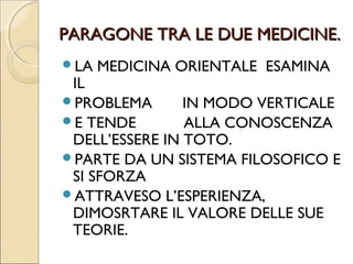 L’IMPORTANZA DELLA VISITA
L’OSSERVAZIONE DEL PAZIENTE.
 