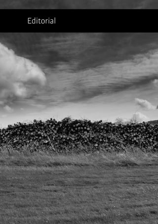 8 ágora n.º 17 — revista de cultura, ensayo y creación literaria
Editorial
 