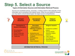 Step 5. Select a Source
 