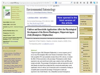 Now opened is the
html version of
the article.
 