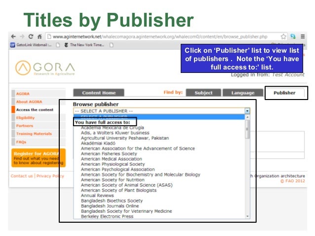 agora basic course module 8 publishers web sites standard featur publisher of a website