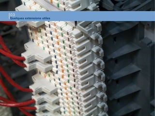 Quelques extensions utiles
03
 