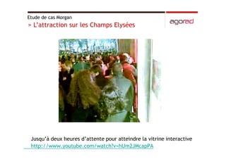 Hologrammes, vitrines interactives et video logos