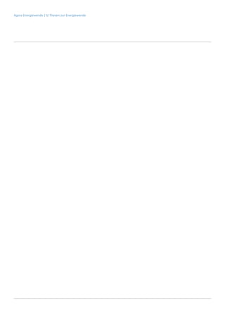 Agora Energiewende | 12 Thesen zur Energiewende
 