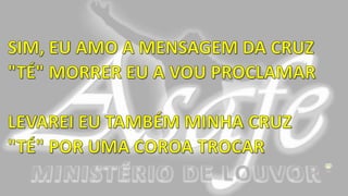 AGORA É MINHA - Slide - Lydia Moisés