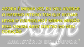 AGORA É MINHA - Slide - Lydia Moisés