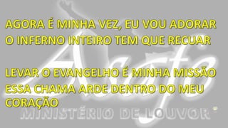 AGORA É MINHA - Slide - Lydia Moisés