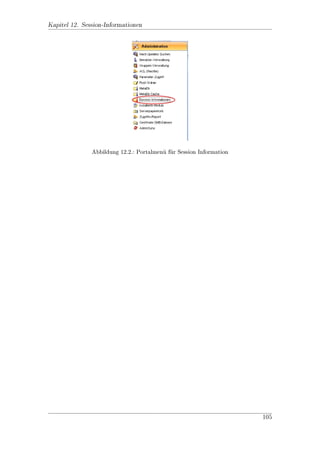 Kapitel 5.

Dokumenten-Historie
Die Dokumenten-Historie ist eine automatische Historie von Dokumentennderun-
                                                                     a
gen.

Administratoren und Benutzer haben Zugri auf die Dokumenten-Historie eines
Objektes uber die Objekt-Info Maske (Objekt markieren und im Men Ansicht -
                                                               u
Objekt-Info ).

Wenn das Objekt eine Historie hat, dann gibt es in der Objekt-Info Maske einen
Reiter Historie auf dem knnen Historienobjekte z.B. heruntergeladen, in die Zwi-
                         o
schenablage kopiert, wiederhergestellt oder gelscht werden.
                                               o


5.1. Einstellungen

Die Einstellungen zur Versions-Historie werden in der MetaDB unter /MetaDb/
MAIN_MODULE_MANAGEMENT/roi/control/changeHistory vorgenommen:




                                                                              60
 