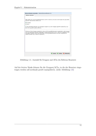 Inhaltsverzeichnis

         15.3.2. Reports und agorum core . . . . . . . . . .        .   .   .   .   .   .   .   .   .   116
         15.3.3. De 