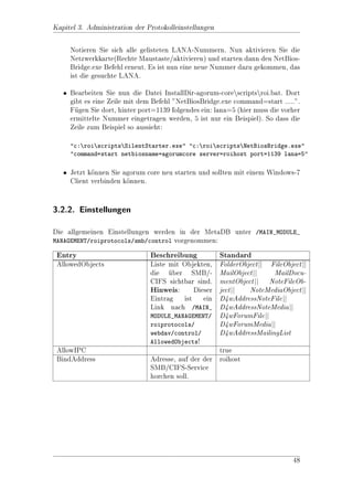 Kapitel 1. Administration




                     Abbildung 1.23.: ACL Baum Struktur



1.7.5. Zugris-Report
Mit dem Zugris-Report (erreichbar uber das Administrationsmen) kann ein
                                                                  u
                                            u       
PDF-Dokument erstellt werden, das eine ausfhrliche Ubersicht uber die Rechte-
                                                              
verteilung einer Ordner- bzw. ACL-Struktur im System gibt. Die erzeugten PDF-
Dokumente sind nur einem Administrator zugnglich und be 