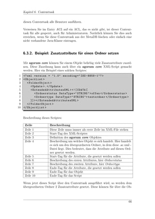 gurationsnderung in der
                                                              a
MetaDB der Cache nicht sofort aktualisiert wird. Aus diesem Grund gibt es eine
Funktion im Administrationsbereich um den Cache manuell zu leeren und neu
aufzubauen.

Diese Funktion ist im Administrationsbereich uber den Menpunkt MetaDb Cache
                                                           u
zu erreichen. Es onet sich eine Maske, in der man whlen kann, ob nach dem leeren
                                                   a
des Caches dieser sofort neu aufgebaut werden soll (Dies kann je nach Gre der
                                                                           o
MetaDB einige Momente dauern). siehe Abbildung 2.3




                                                                               34
 