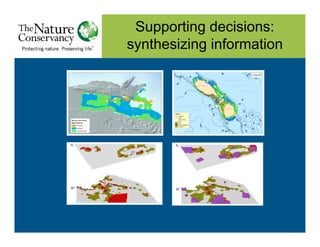 Marine Spatial Planning: a tropical perscective Dr. Vera Agostini