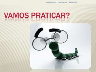 29-08-2009Teresa Amorim / Hugo SaninaMuitoObrigado!Teresa Amorimtamorim@cdrh-consultores.comhugo.sanina@gmail.comHugo SaninaBLOG  do  Grupo de Estudo PNL -LISBOAhttp://grupodeestudopnl-lisboa.blogspot.com