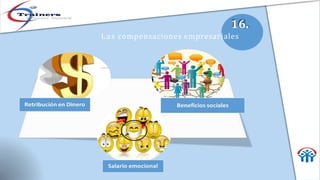 16.
Las compensaciones empresariales
 