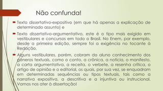 Como Escrever uma Dissertação Argumentativa: Técnicas e Exemplos | PPTX