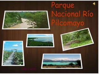 SARA y AGOS
Parque
Nacional Río
Pilcomayo
 