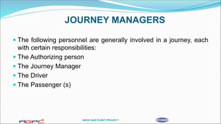 EFFECTIVE JOURNEY MANAGEMENT FOR EFFECTIVE JOURNEY MANAGEMENT | PPT