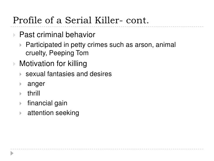 Examples Of Thrill Seeking Serial Killers Examples Of Thrill Seeking Serial Killers