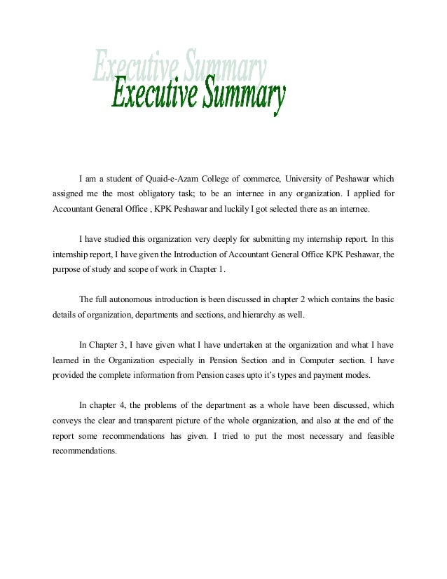 college report cover page