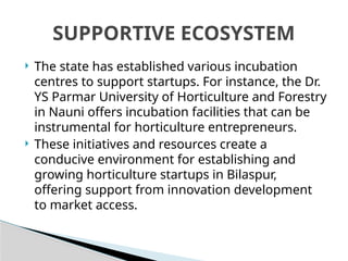 Statups Foresty Case study of horticulture startups and horticulture FPO.pptx