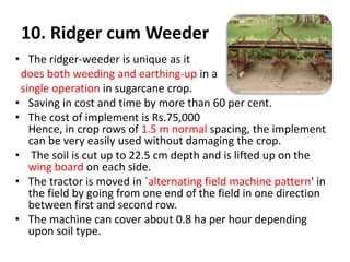 MECHANIZATION OF SUGARCANE | PPTX