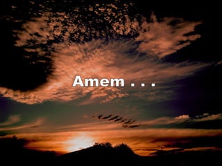 Amem . . . 