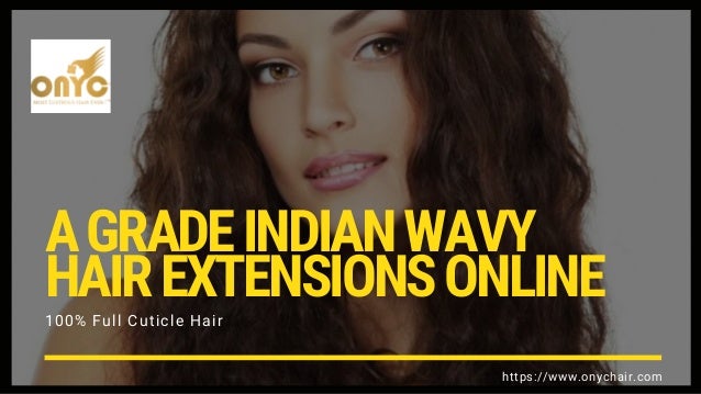 A Grade Indian Wavy Hair Extensions Online