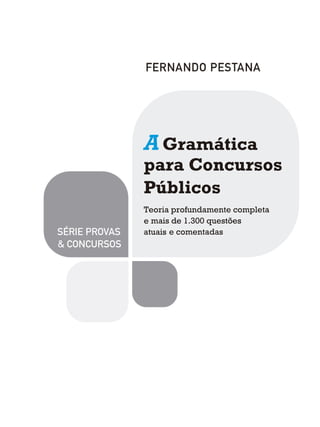 A Gramatica para Concursos - Fernando Pestana