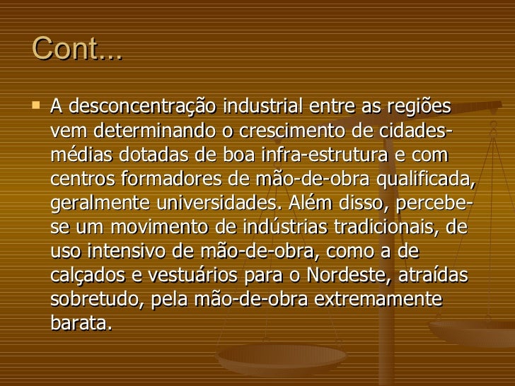 Que Fatores Ajudam A Explicar A Concentração Industrial No Sudeste