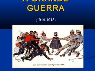 A GRANDEA GRANDE
GUERRAGUERRA
(1914-1918)
 