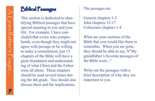 A Grandfather's Prayer