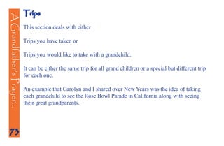 A Grandfather's Prayer