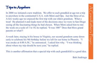 A Grandfather's Prayer