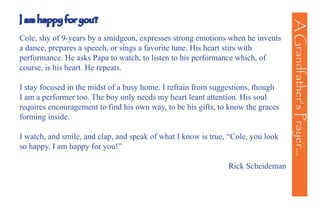 A Grandfather's Prayer