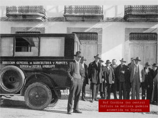 Rof Cordina (no centro)
Influiu na mellora gadeira
acometida na Granxa
 