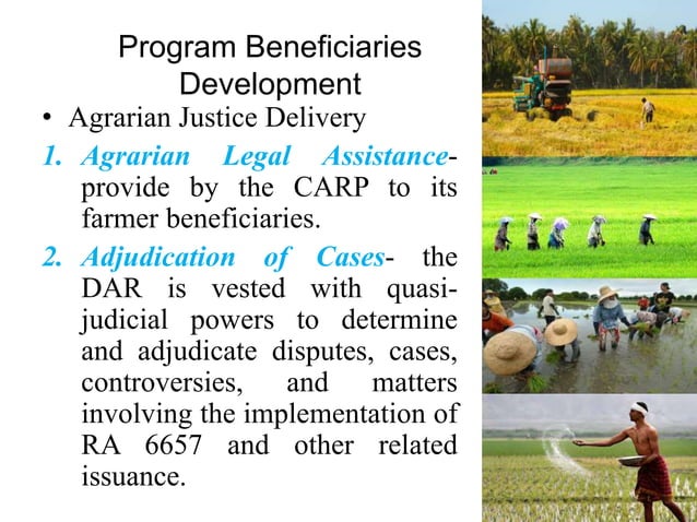 Refor Programs Advantages And Disadvantages Of Comprehensive Agrarian Reform Program ...