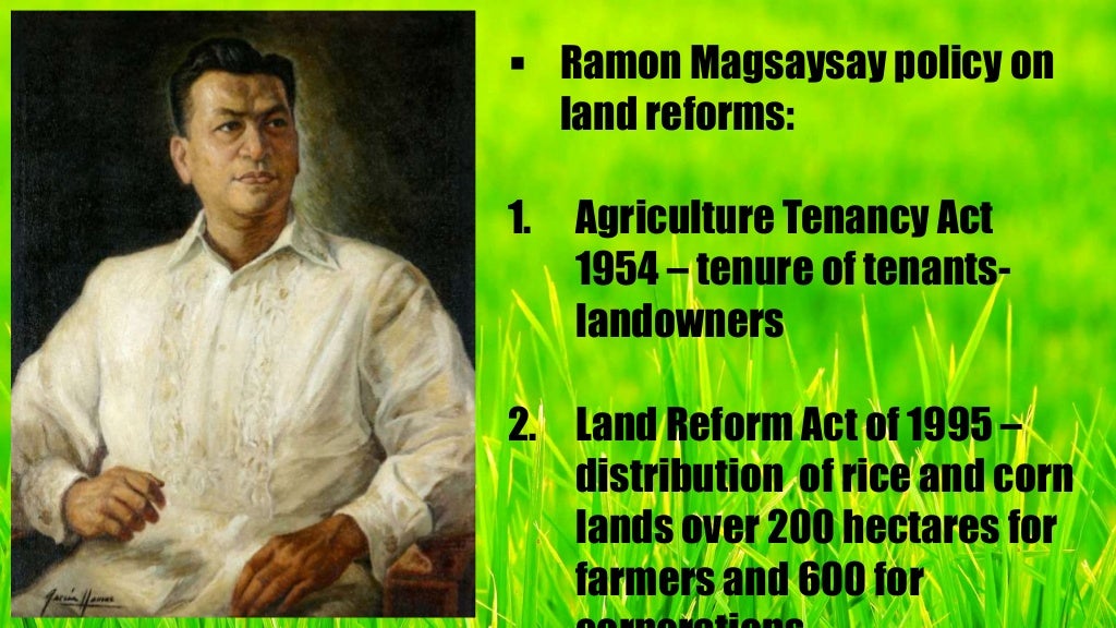 Agrarian Reform in the Philippines