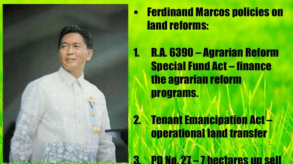 Agrarian Reform in the Philippines
