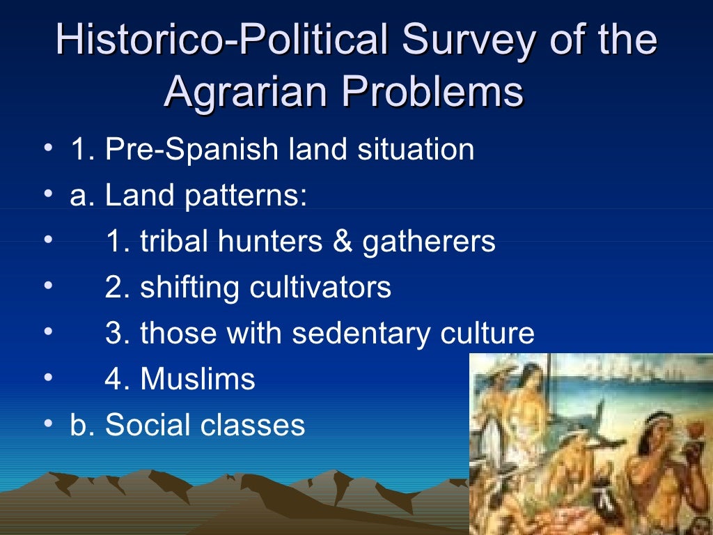 Agrarian reform in the philippines