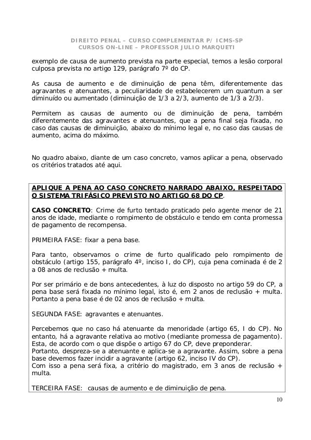 Artigo 129 cp comentado