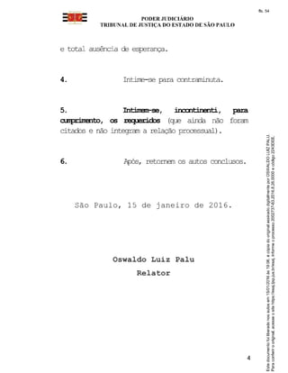 Agravo liminar fosfoetanolamina