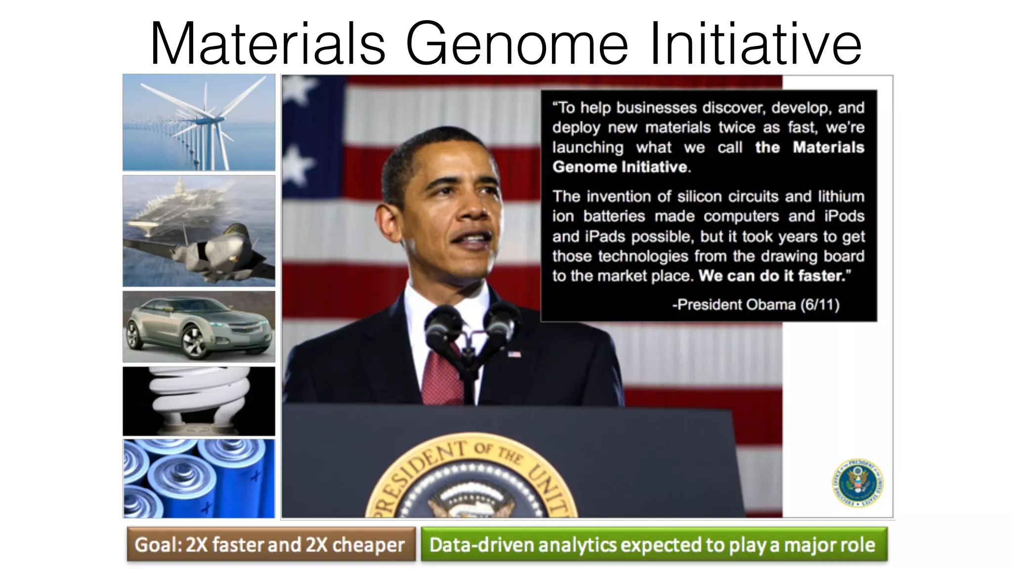 Materials Genome Initiative
 