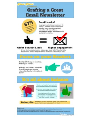 Crafting a Great Email Newsletter