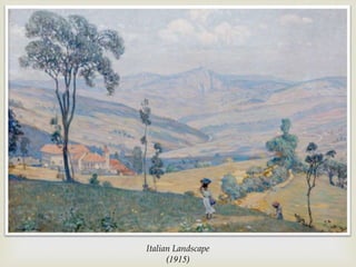 Italian Landscape
(1915)
 