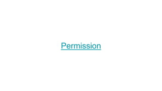 Permission
 
