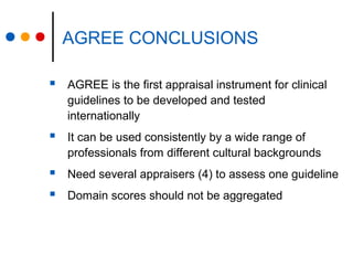 Agree Instrument Example Agree | PPT