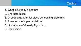 A greedy algorithm for class scheduling problems.pptx