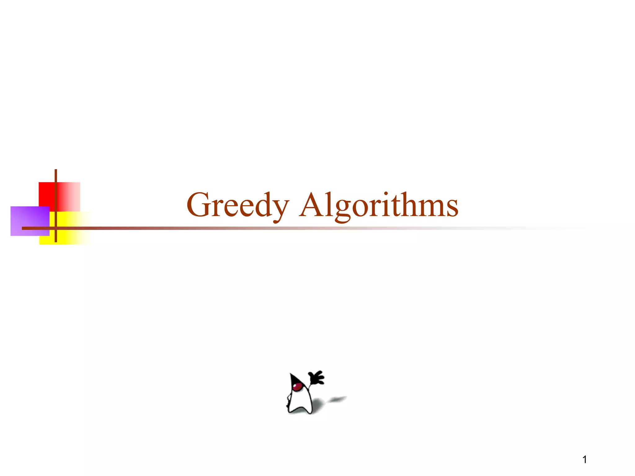 A greedy algorithms | PPT