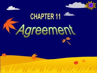 Agreement CHAPTER 11 
