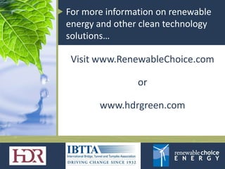 Our offset purchases will benefit the following project: